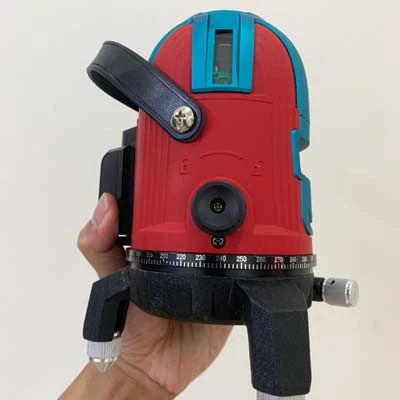 Máy cân bằng laser Geotes SPD1009 5 tia xanh bóng Led [Bán Chạy]